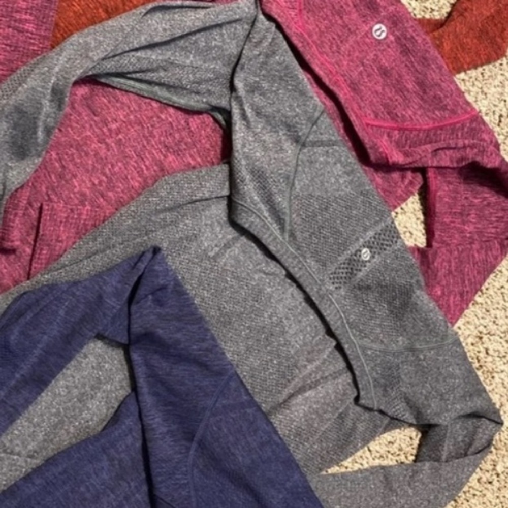 Gray swiftly tech long sleeve